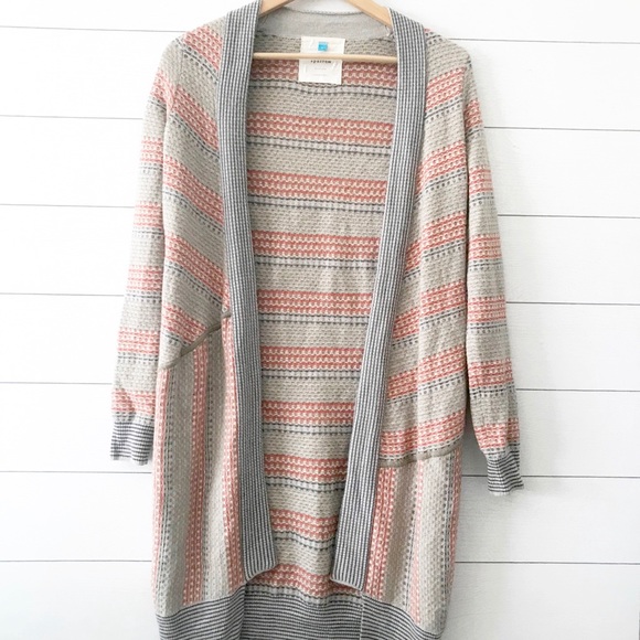anthropologie long cardigan
